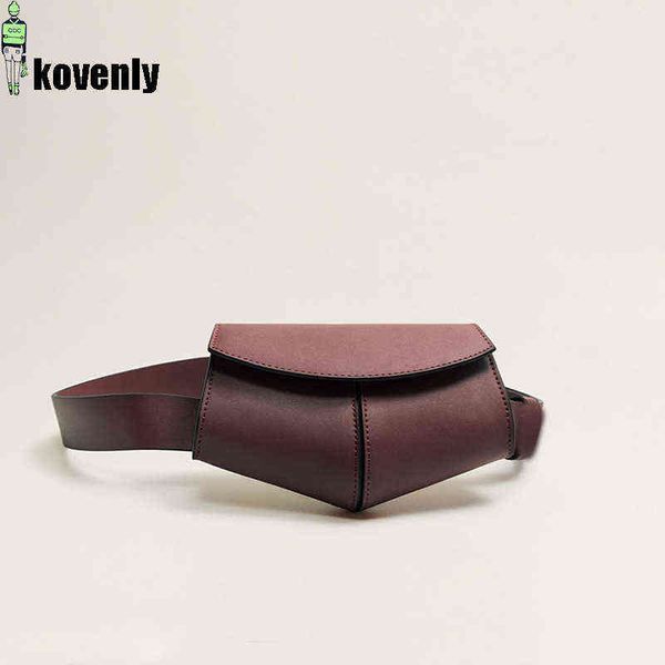 

women fanny pack ladies serpentine waist bag mini disco leather small travel s 040301 220531