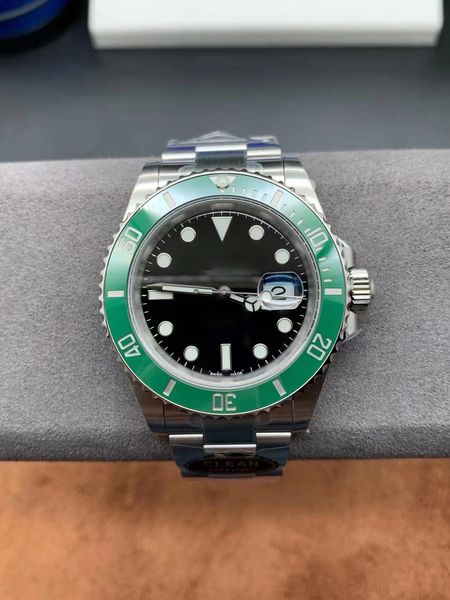 Designer de qualidade AAA assiste Montre de Luxe Submarino Relógio de luxo Role