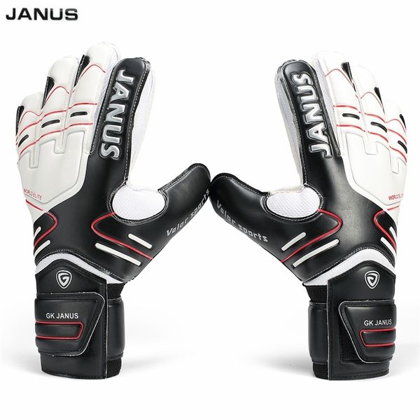 Tamanho 7-10 Profissional Soiter Goolkeeper Luvas Black Goolie Football Luvas Luvas de Goleiro Man Treinando luvas de látex S142 220708