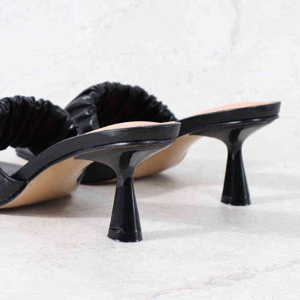 

2022 new summer high-heeled sandals women's shoes, Black