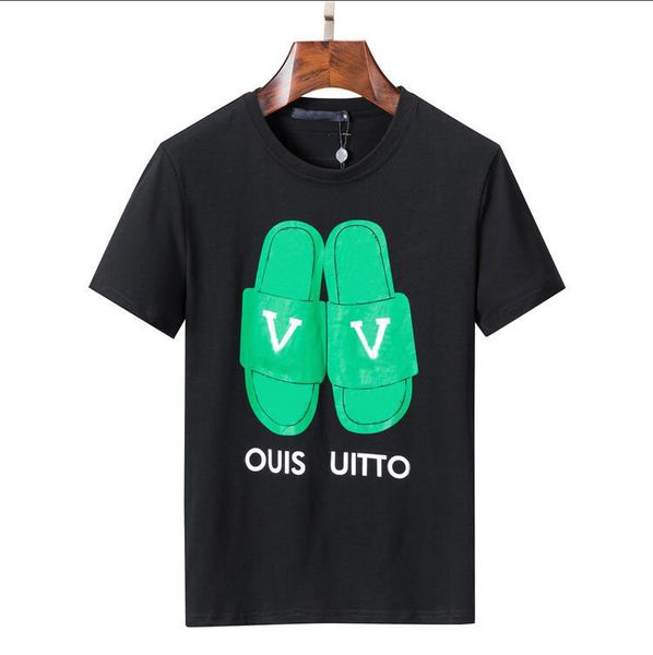

luxurys designers t shirt male cotton short sleeve round collar summer youth multi-color fashion print casual thin style m-3xl#13, White;black
