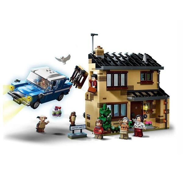 

80002 new magic animals castle harried building blocks brick potter cartoon235q