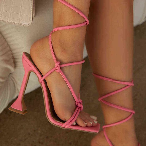 

fashion stiletto sandals large size catwalk shoes, Black