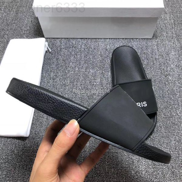 

slippers designer paris fashion sliders mens womens summer sandals beach ladies flip flops loafers black white pink slides chaussures shoes