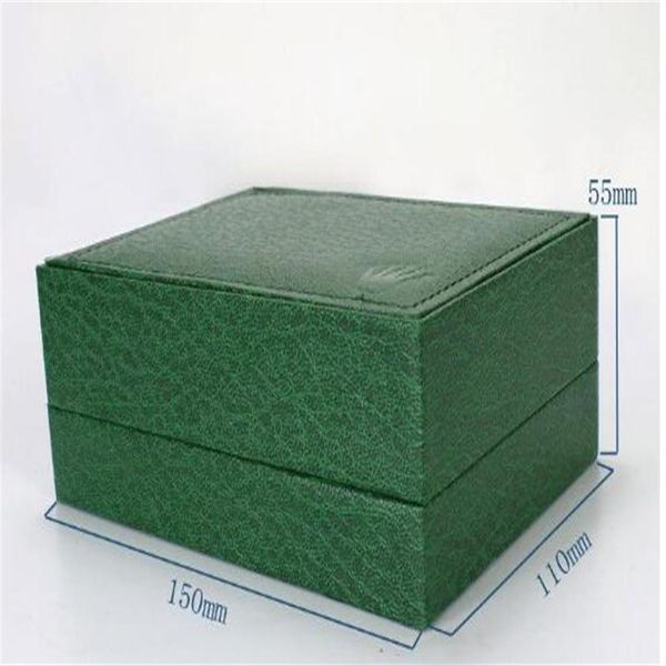 

2 mens for r watch box original inner outer womans watches boxes men wristwatch green box301d, Black;blue