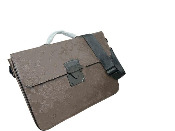 

22ss men briefcase messenger bags fashion bags pu leather exquisite workmanship luxury designer purses envelope wallet crossbody bag purse h