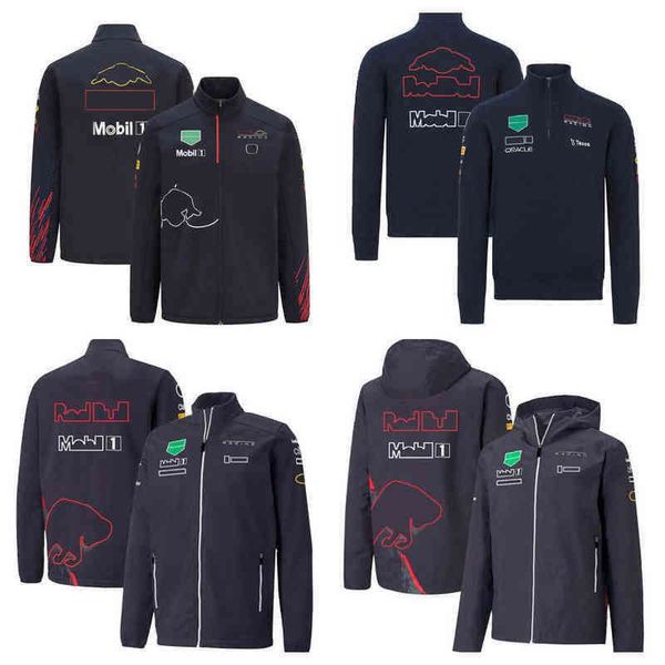 

f1 racing jacket spring and autumn new team hoodie same style customization, Black