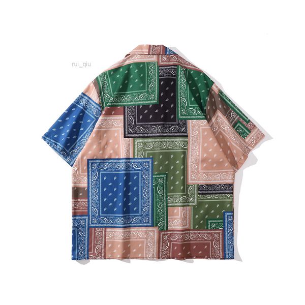 

men summer shirt vintage street men's shirts clothing women, White;black