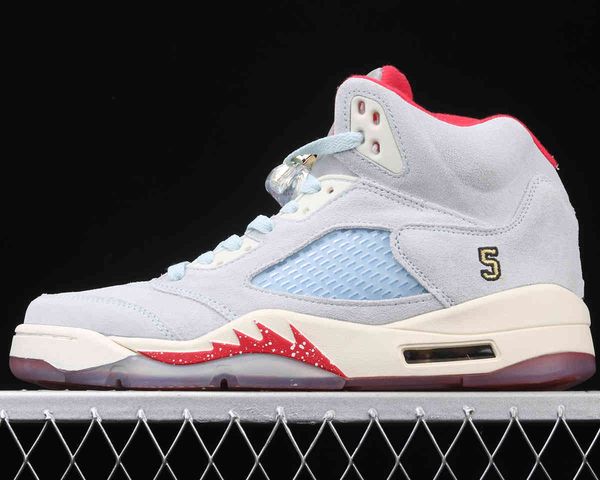 

basketball shoes 5s jumpman 5 blue red