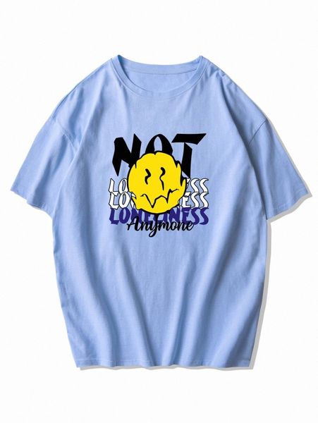 

romwe guys cartoon & letter graphic tee f4dt#, White;black
