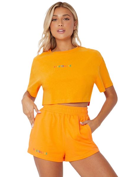 

x louie castro elastic waist letter graphic shorts e50e#, White;black