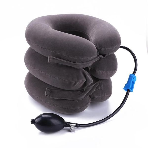 Travesseiro de ar inflável de ar de 3 camadas Dor de ombro do pescoço Relax Relácio Apoio Apoio Automóvel Auto Cushionpillow