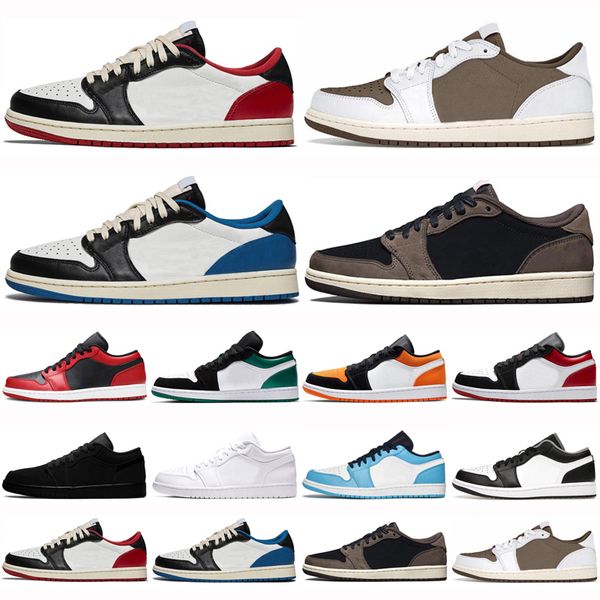 

designer 1 1s low fragment x cactus men basketball shoes banned light smoke grey se unc royal black toe crimson tint shadow court purple whi, White;red