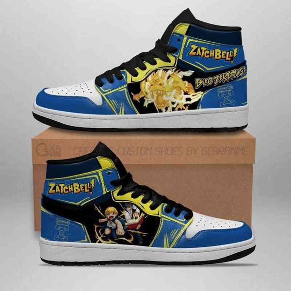 

zatch bell shoes baou zakeruga sneakers anime, Black