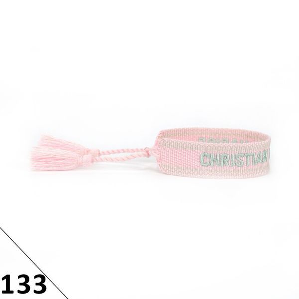 

brand fashion bracelet adjustable woven friendship luxury bangles for women men designers vintage braided embroidery tassel bracelets jewelr, Golden;silver