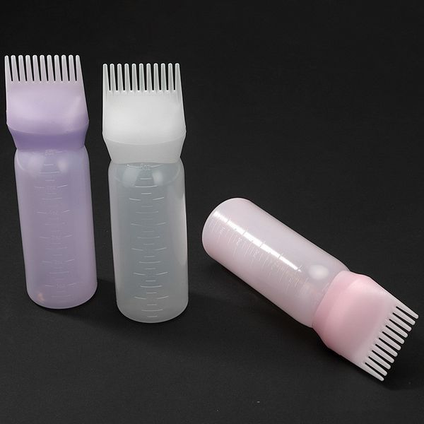 2022 Bottiglia per la pulizia a secco Parrucchiere Ciotole per la miscelazione dei colori Pettine per medicinali Tintura a caldo Flacone per capelli