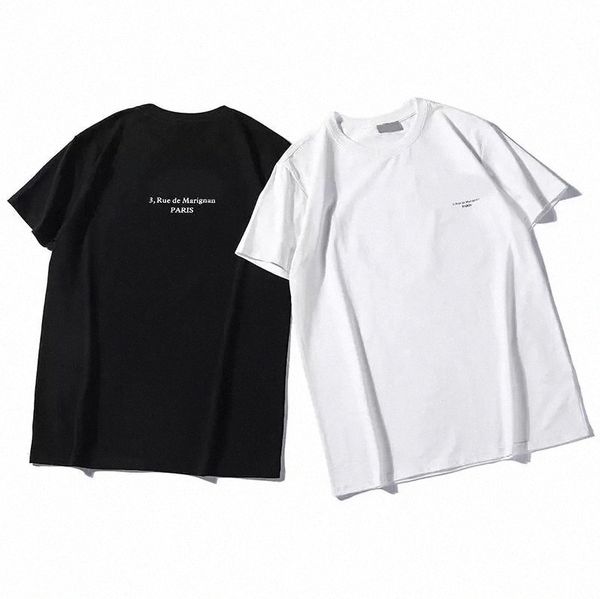 

summer mens designer t shirt casual man womens loose tees with brand letters print short sleeves sell luxury men t shirts size s-2xl, White;black
