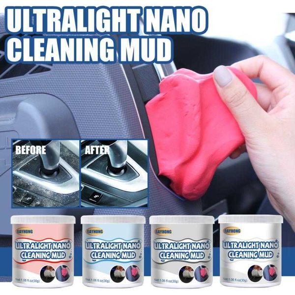 30G ultraleggero nano fango detergente per interni auto sfiato automatico rimozione polvere gel viscido per tastiera portatile