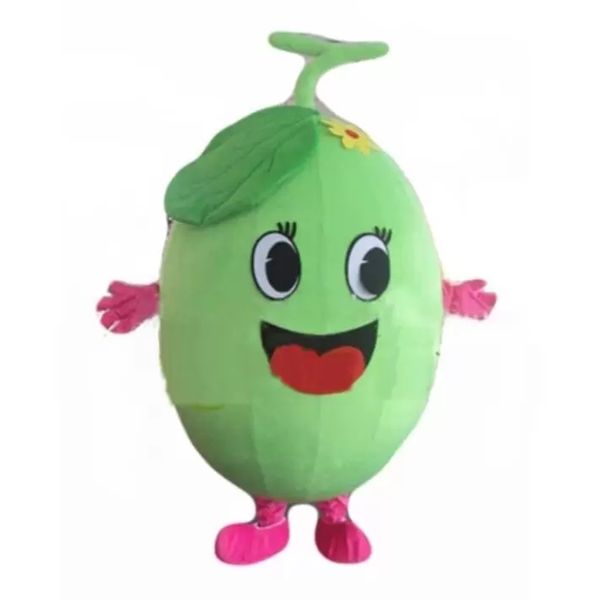 Costume da mascotte melone ad alto contenuto di melone nitido costume di halloween outfit del personaggio natalizio abiti pubblicita