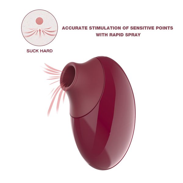 Vibradores de sucção oral sexy de 10 velocidades de estímulos de estimulação do clitóris mamilo otário erótico Brinquedos adultos para mulheres