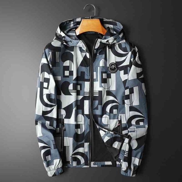 

2022 spring new korean men's fashion casual hooded et, Black;brown