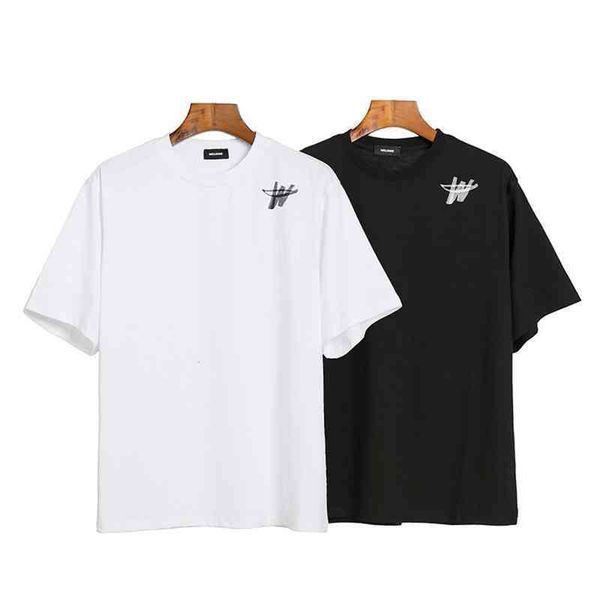 

round-neck loose stylish comfortable casual style t-shirt fashion, White;black
