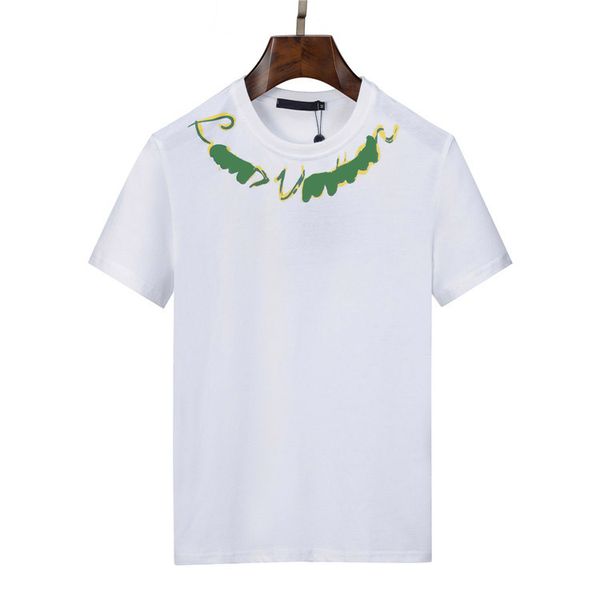

mens t shirt designer 3d letters printed stylist casual summer breathable clothing men women clothes couples tees wholesale, White;black