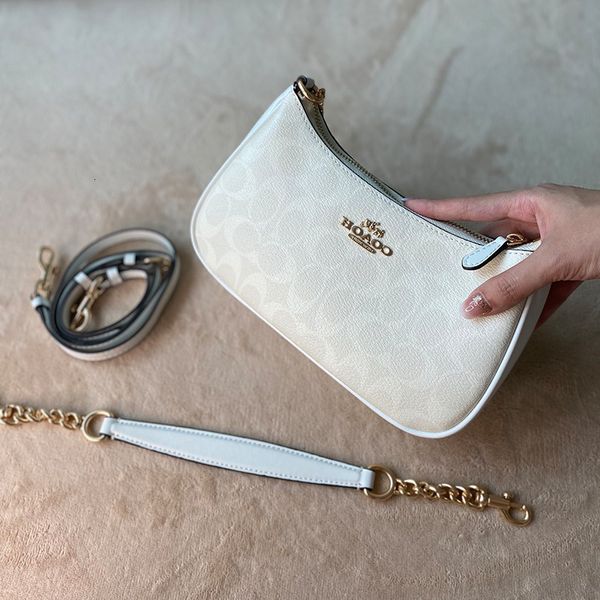 

designer bags 2022 new teri shoulder underarm old flower crescent single messenger chain mahjong female