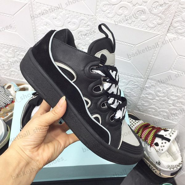 

2023 designer curb men women casual shoes style german mens trainers curbs sneaker womens calfskin high sneakers rubber shoe, Black