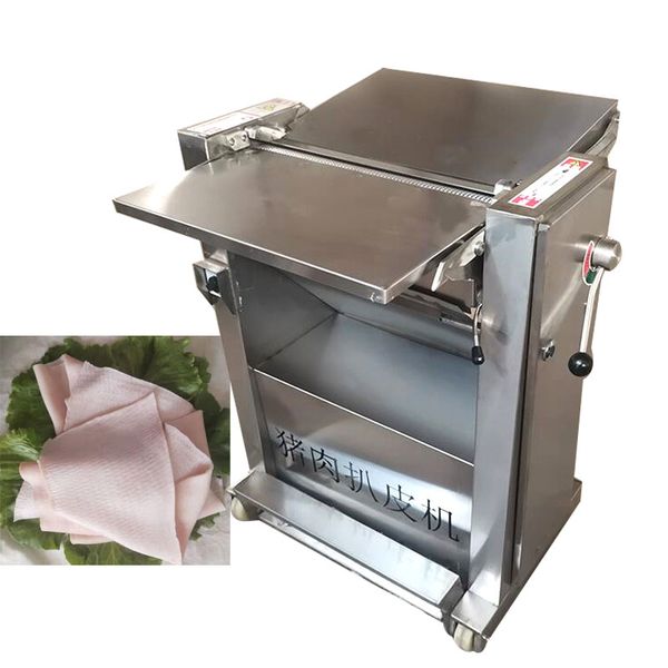 

500type automatic peeling machine for pork belly beef mutton skin peeler 110v 220v