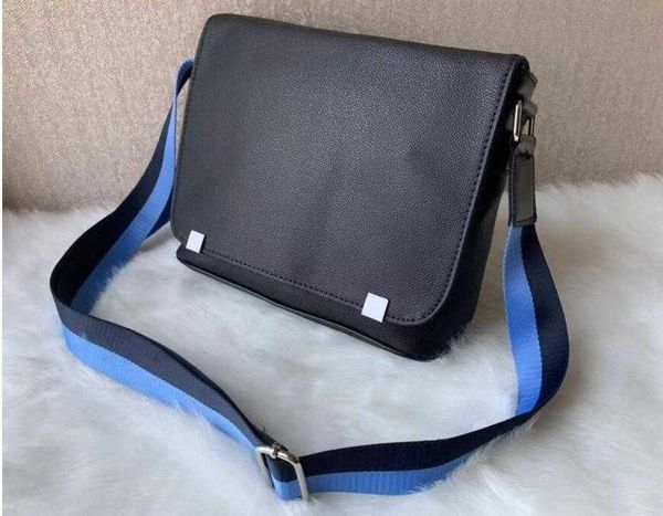 

2021 latest version leather bag man's messenger bag fashionable casual shoulder bags cross body 66yy0