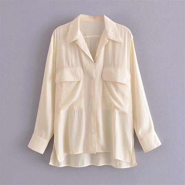 

summer women shirt blouse long sleeves fashion casual chic lady woman oversized shirt blouses femme 210709, White