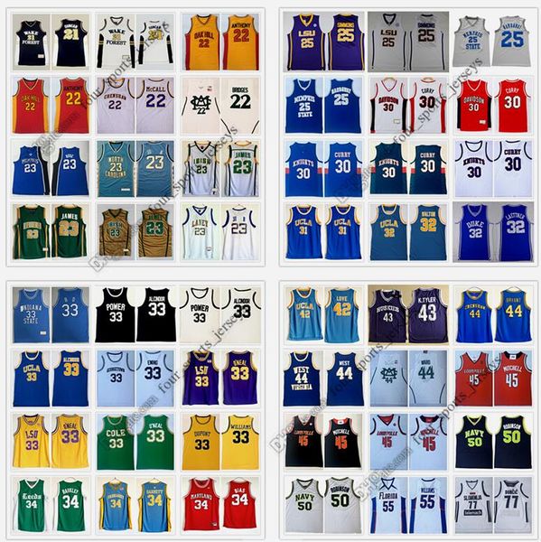 

ncaa basketball jersey sexton ball iverson adebayo paul wade allen ball iverson webber laettner fredette jabbar walton johnson hill durant b, Black;red