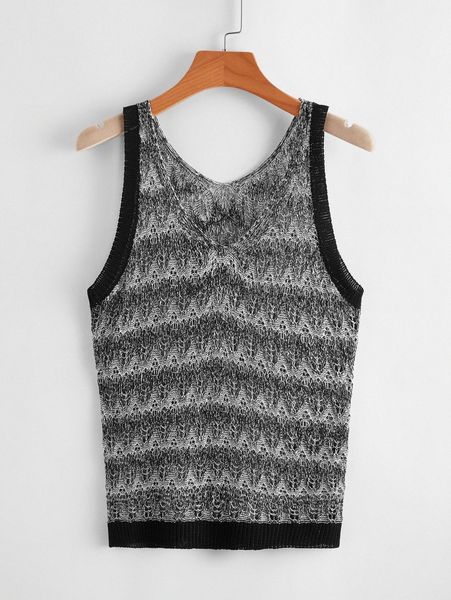 

space dye colorblock cover up m7s4#, White;black