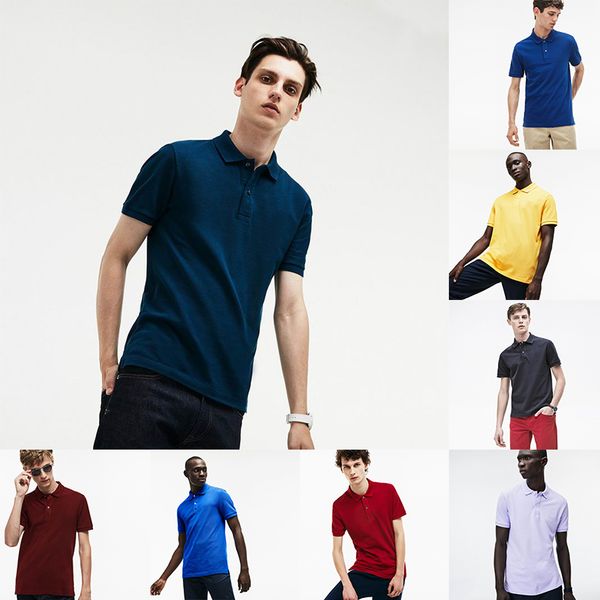 

polos mens designers brands french crocodile polo man s casual cotton sleeve business chest letter luxurys clothing shorts sleeve clothes, White;black