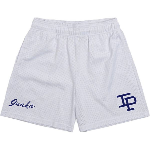 

men's fashion inaka power shorts mesh classic women's fitness basketball loose eric emmanuel basic sports pants designer ee beach, White;black