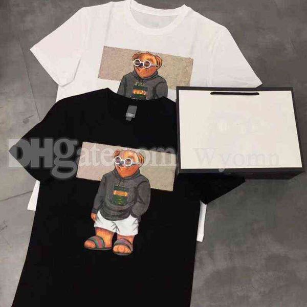 

wholesale mens stylist designer t shirt men clothing 3d summer tshirt hip-hop women s short sleeve luxury design clothes lady casual tee, White;black