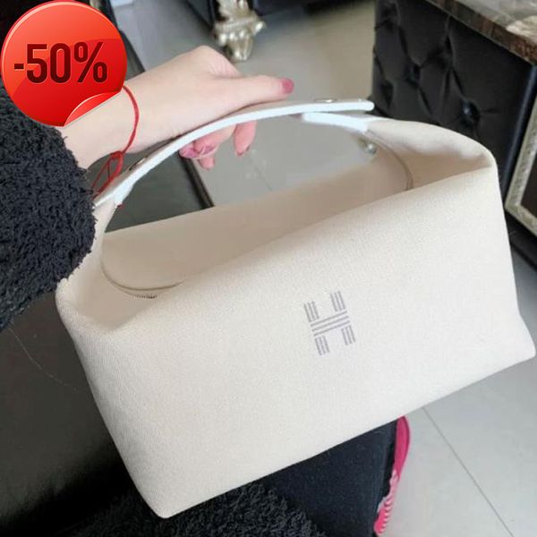 

the price of factory directly the factory directly h family canvas girl's make-up fairy's one shoulder bag with inner liner luxury