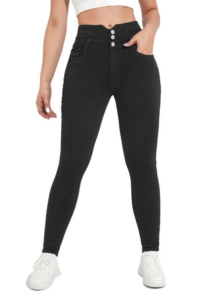 

button fly skinny jeans i7uu#, Blue