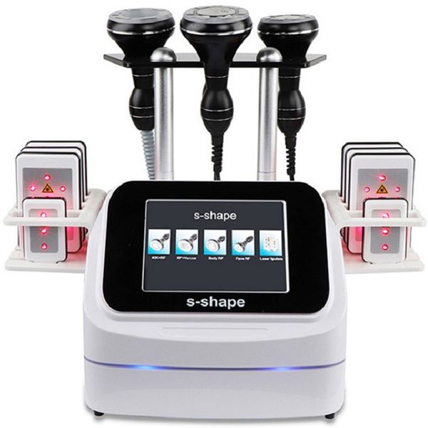 

portable slimming equipment 40k rf cavitation ultrasonic 6 in 1 lipo laser weight fat lose machine