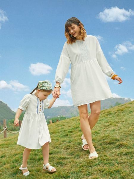 

toddler girls 1pc floral embroidery puff sleeve dress she, Red;yellow