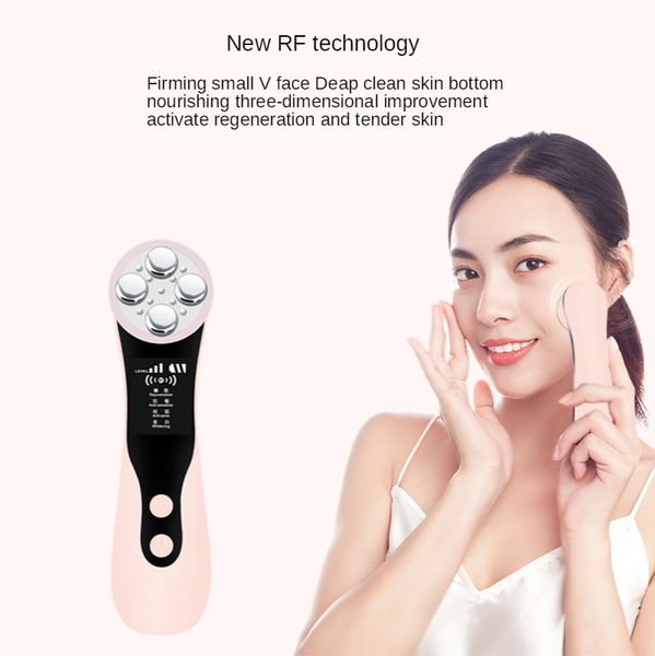 

ems micro current introducer rf radio frequency beauty apparatus anti-wrinkle lifting firming led pn skin rejuvenation perfe