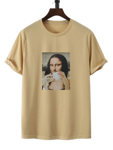 

men figure graphic tee p6fu#, White;black