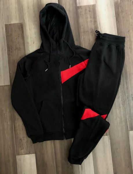 

new brand tracksuits mens designer casual sports suit hoodie pants two pieces jogger sets for men luxury letter printing clothes, Gray