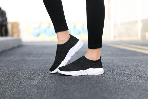 

new womens sneaker slip shoes females loafers flats summer vulcanized shoes plus size swalking teniss