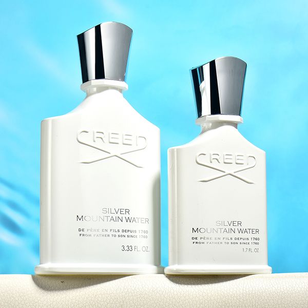 

creed silver white perfumed 120 ml mans perfume good quality high fragrance capactity incense silver mountain water perfum fast