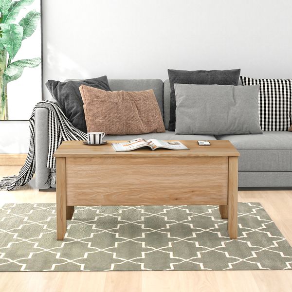 

modern lift-coffee table with storage sofa table for living room