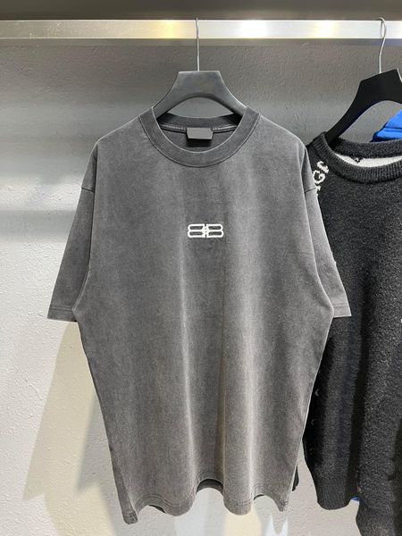 

men's plus tees & polos designer round t-shirt plus size neck mbroidered and printed polar style summer wear with street pure cotton 77, Black;brown