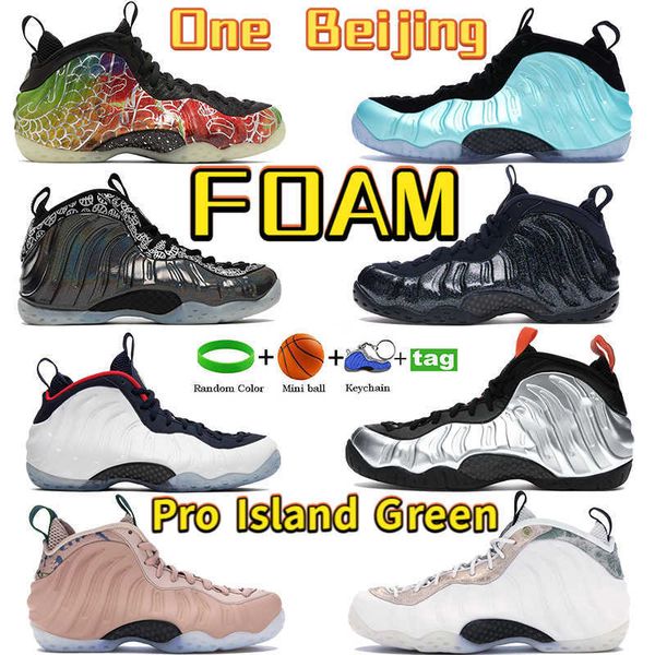 

men foam basketball shoes one obsidian glitter beijing gradient soles shattered backboard pro island green chrome white halloween sports