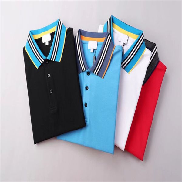 

luxury designers men womens polo t shirts mens palms fashion letter embroidery tshirts clothing short sleeved casual polos shirts plus size, White;black